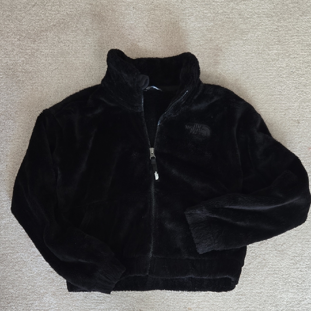 The North Face Kids Black Osolita Full Zip Jacket